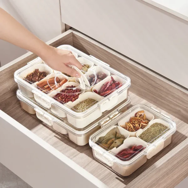 Multifunctional Spice Storage Box